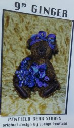 Ginger 9\" bear