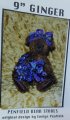 Ginger 9" bear