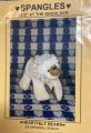 #1427 "Spangles" 4 1/2 inch bear on all fours