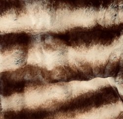 #1607 20mm Tan w/ drk brn stripe over black base