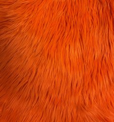 #2098 Orange synthetic15mm base sparce to 54mm (18x30)
