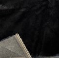#2131 Black soft synthetic 6-8mm 1yd