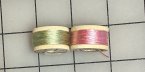 #2179 Belding Corticell Bobins pink and lt green