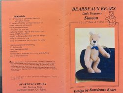 #2304 \'Simeon\' Kit 1 1/2\" Bear