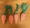 #1406 3' Carrot 3" top