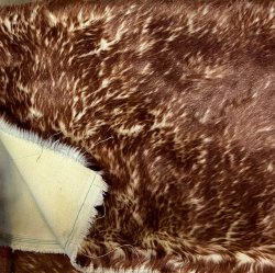 #3006 S234 12mm cream/4mm red brown tip 1/2yd