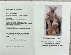 #3106 \"Johnny Long Legs\" 8\" Bear 1995