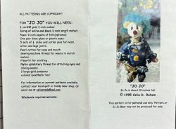 #3108 \"JoJo\" 10\" Bear 1995
