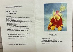 #3110 \"Willie\" 6-7\" Bear 1998