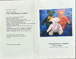 #3114 \"Traditional Teddy\" 15-17\" Pattern