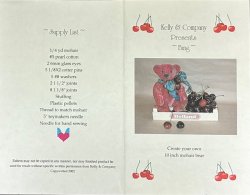 #3126 \"Bing\" 10\" Mohair Bear 2002