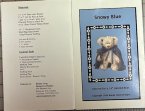 #3127 "Snowy Blue" 14" Jointed Bear 2000