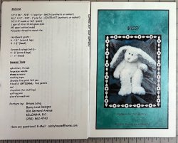 #3128 \"Missy\" 13\" Bunny 1999