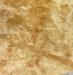 #3219 10mm wavy Mohair gold F(1/4)