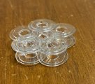 #3321 5 each Mastex plastic bobbin