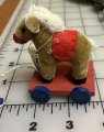 #3344 Horse on wheels