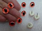 931-34/12 orange/white cat eye