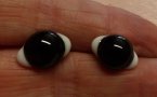 915 Black with White corners 16mm