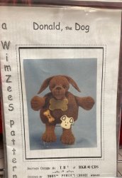 #1496 Donald the Dog kit about 5\"