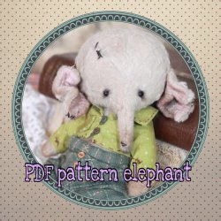 Elephant by Nataliya Sakovich
