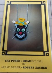 Cat Purse and Bear 5\"