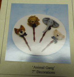 Animal Gang 7\" Decorations