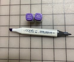 #2065 V17 Amethyst Copic Marker