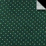 MF S-Hunter Green w/white Dots #130
